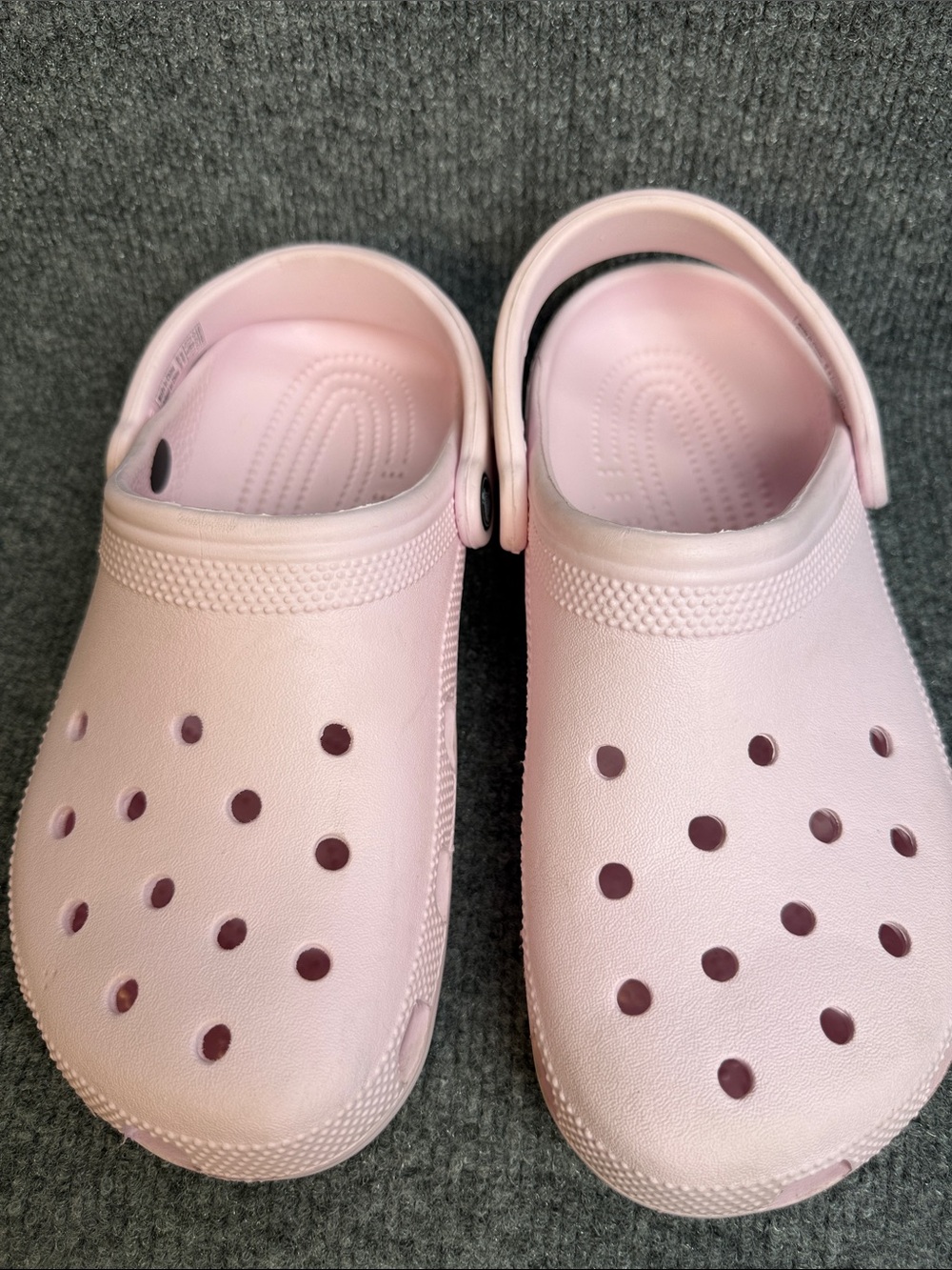 CROCS Light Pink Classic Clog Sandals Women’s 8 Men’s 6 - Picture 7 of 7